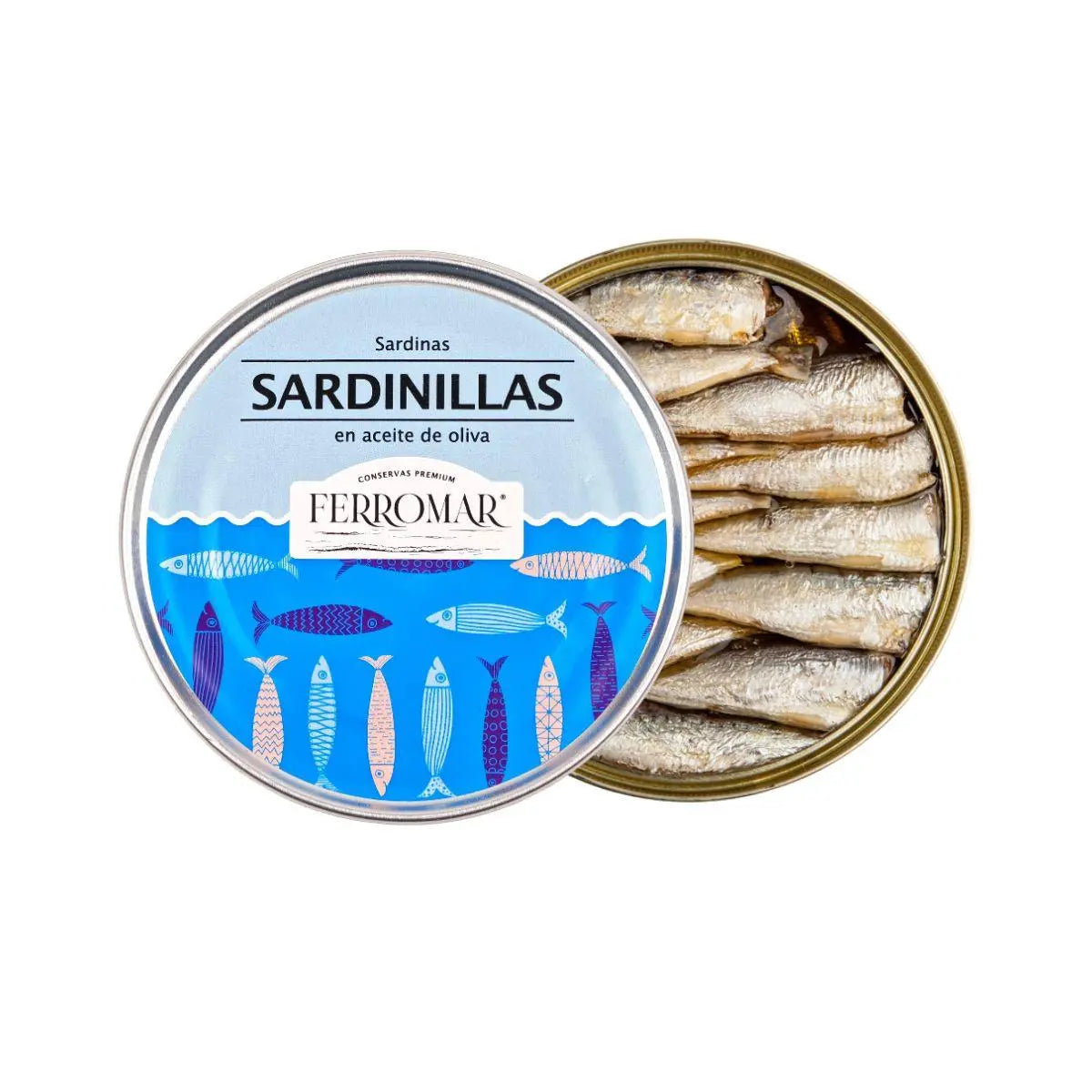 Sardinillas en Aceite de Oliva 14/18 pzas Conservas FerroMar Conservas FerroMar