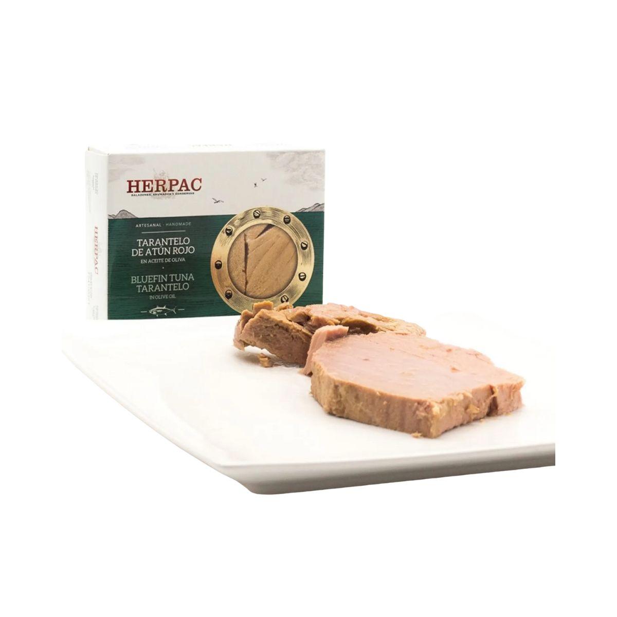 Tarantelo de Atun rojo 245 gr Conservas Herpac