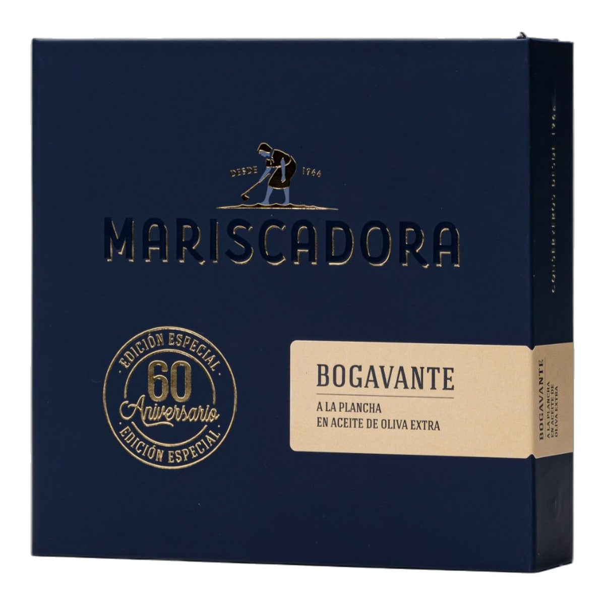 Estuche de Bogavante a la Plancha en Aceite de Oliva Virgen Extra Mariscadora, edición especial 60 aniversario