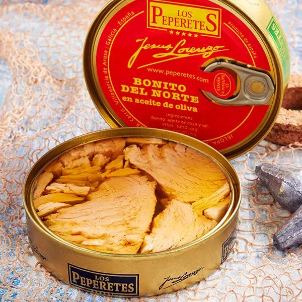 Bonito en aceite de oliva | Los Peperetes Conservas Los Peperetes
