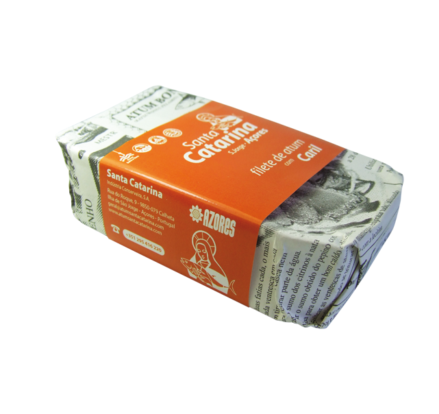 Lomos de Atún en aceite de oliva y Curry | Santa Catarina Santa Catarina