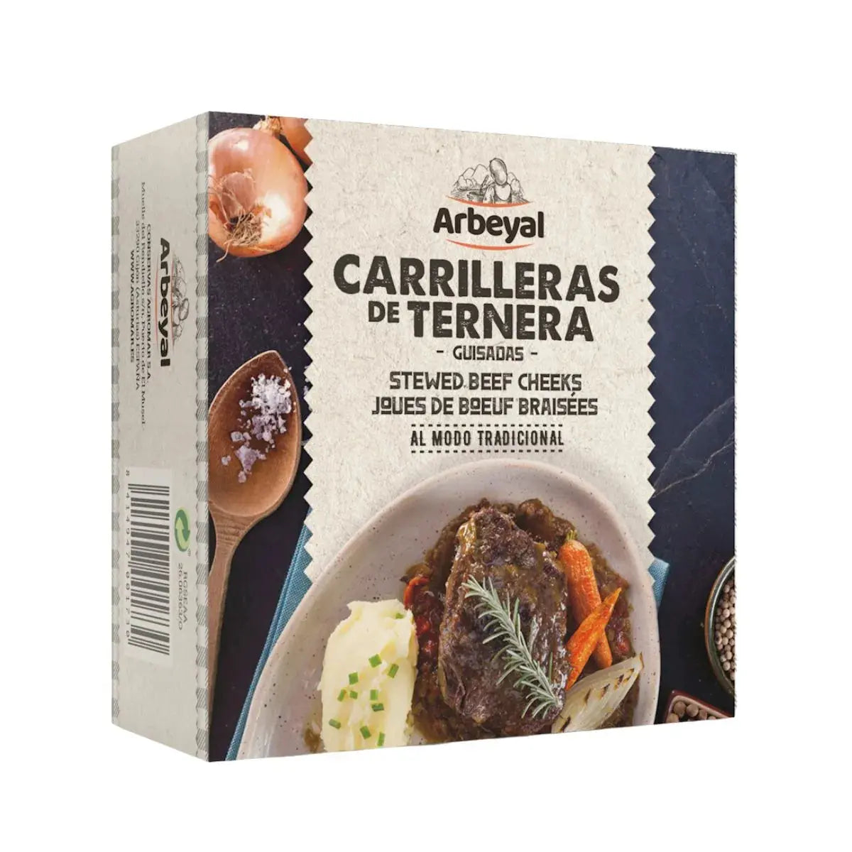 Carrilleras de Ternera guisadas Arbeyal