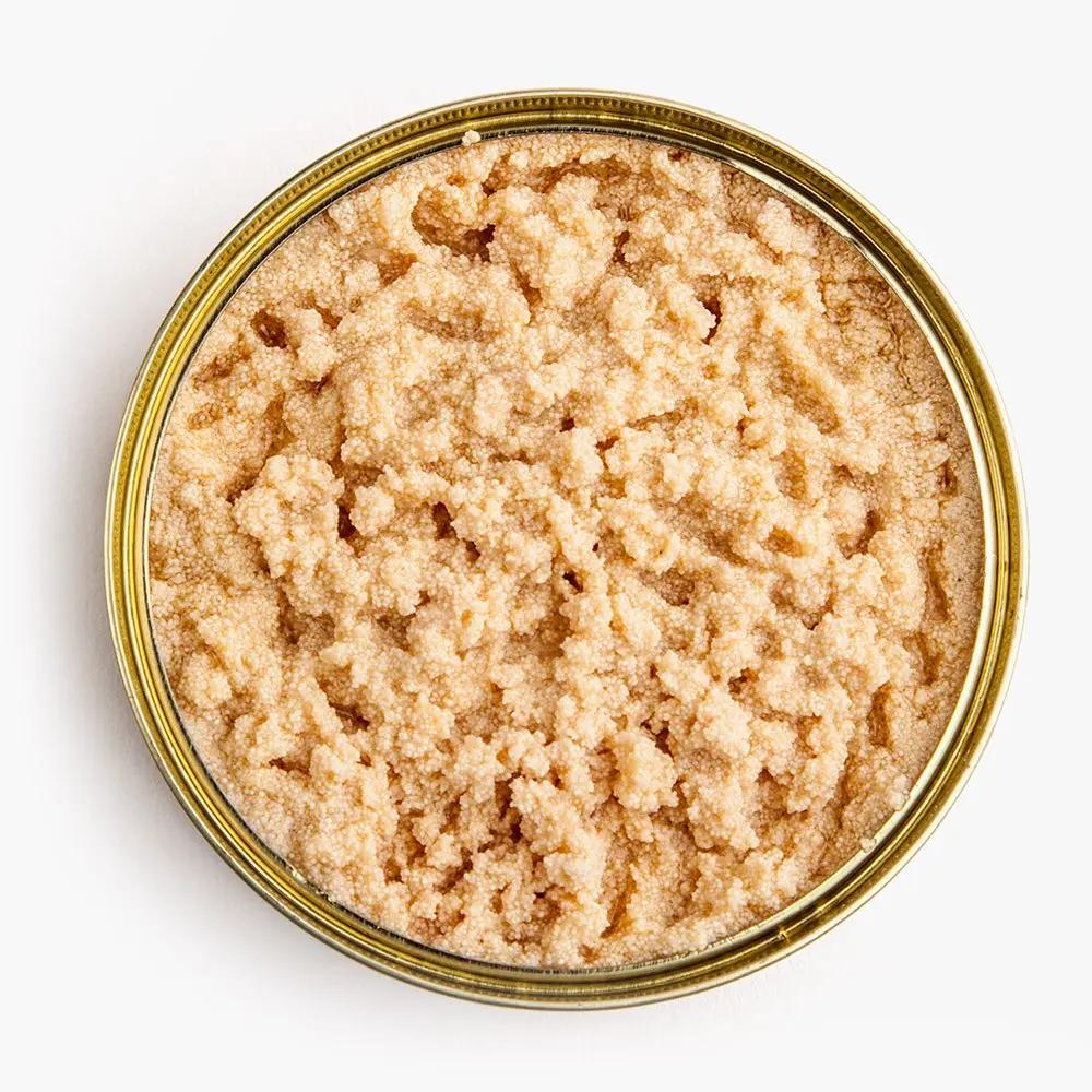 Paté de huevas de merluza en aceite de oliva picante | Real Conservera Española Real Conservera Española
