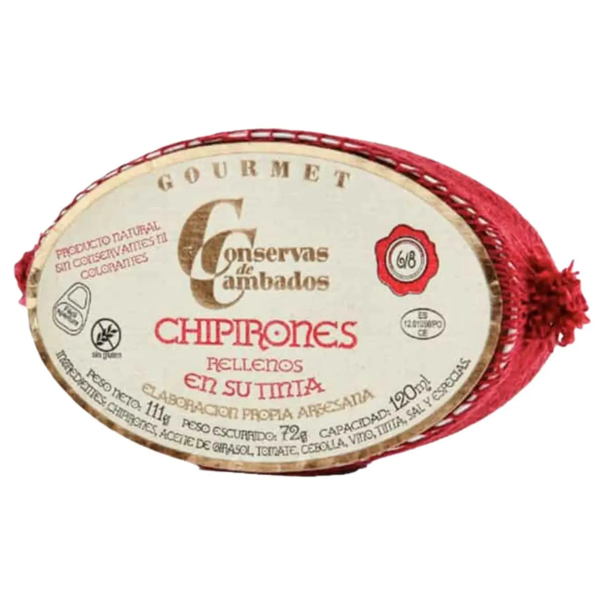 Chipirones rellenos en su tinta | Conservas de Cambados Conservas de Cambados