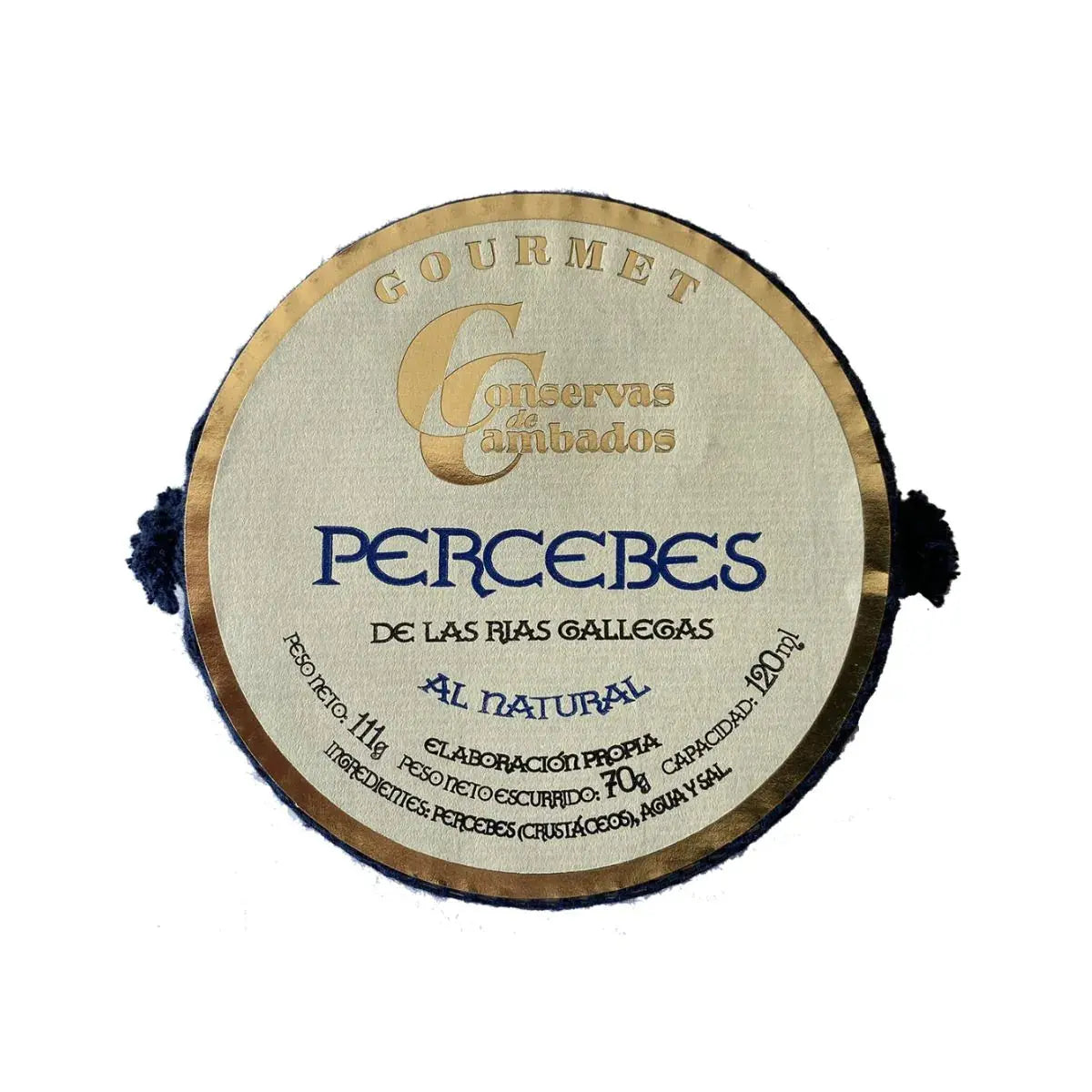 Percebes al Natural de Conservas Cambados