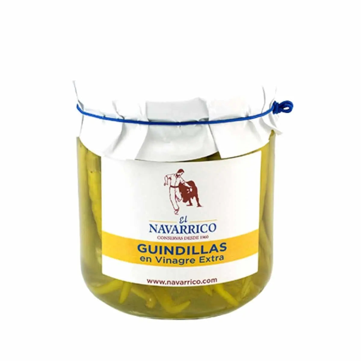 Guindillas en vinagre Extra | Conservas El Navarrico - Compra online ...