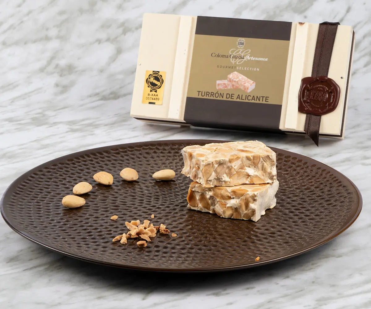 Turron de Alicante (caja madera) Coloma Garcia Artesanos