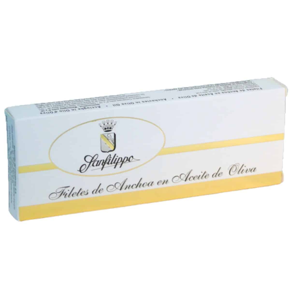 Filetes de Anchoa en Aceite de Oliva 12 pzas SanFilippo