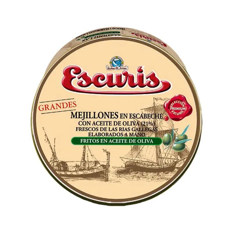 Mejillones en escabeche Lata Grande RO-280 - Conservas Escuris Premium Escuris
