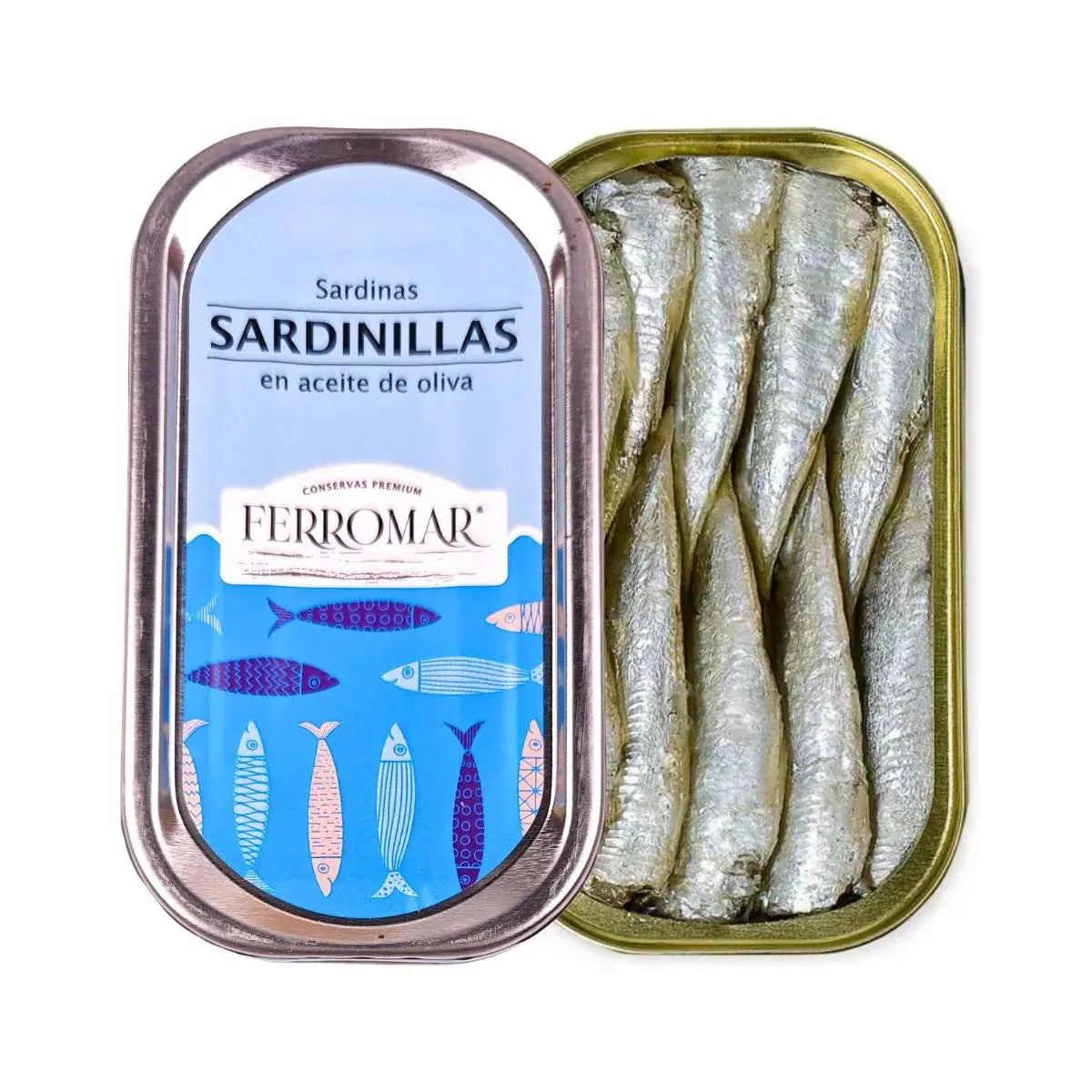Sardinillas de Rianxo en aceite de oliva Conservas FerroMar