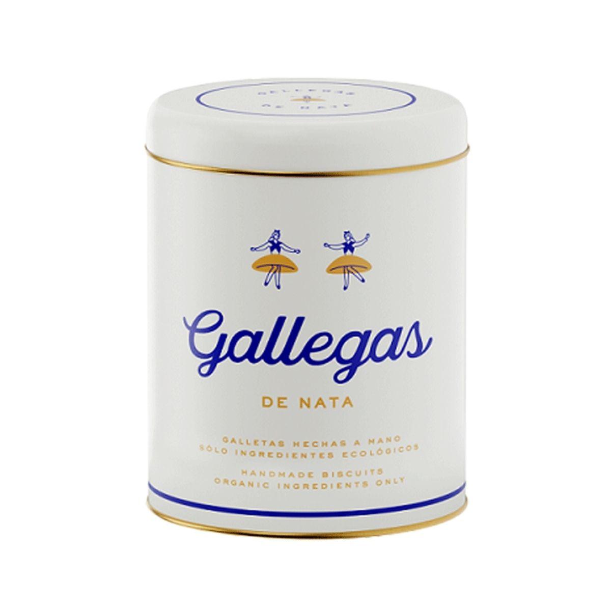 Lata 'Gallegas de nata' galletas de nata