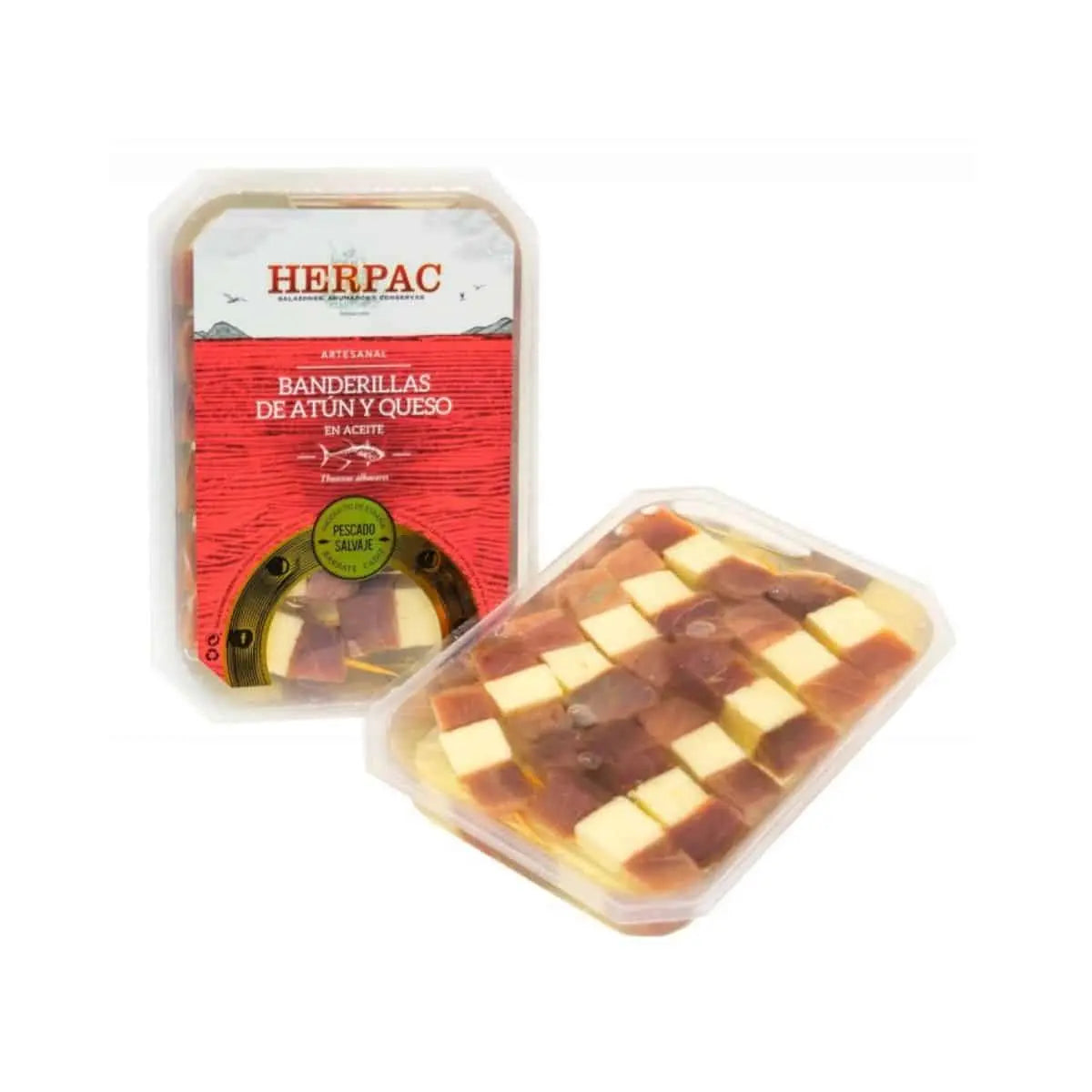 Banderillas de Atún y queso Conservas Herpac