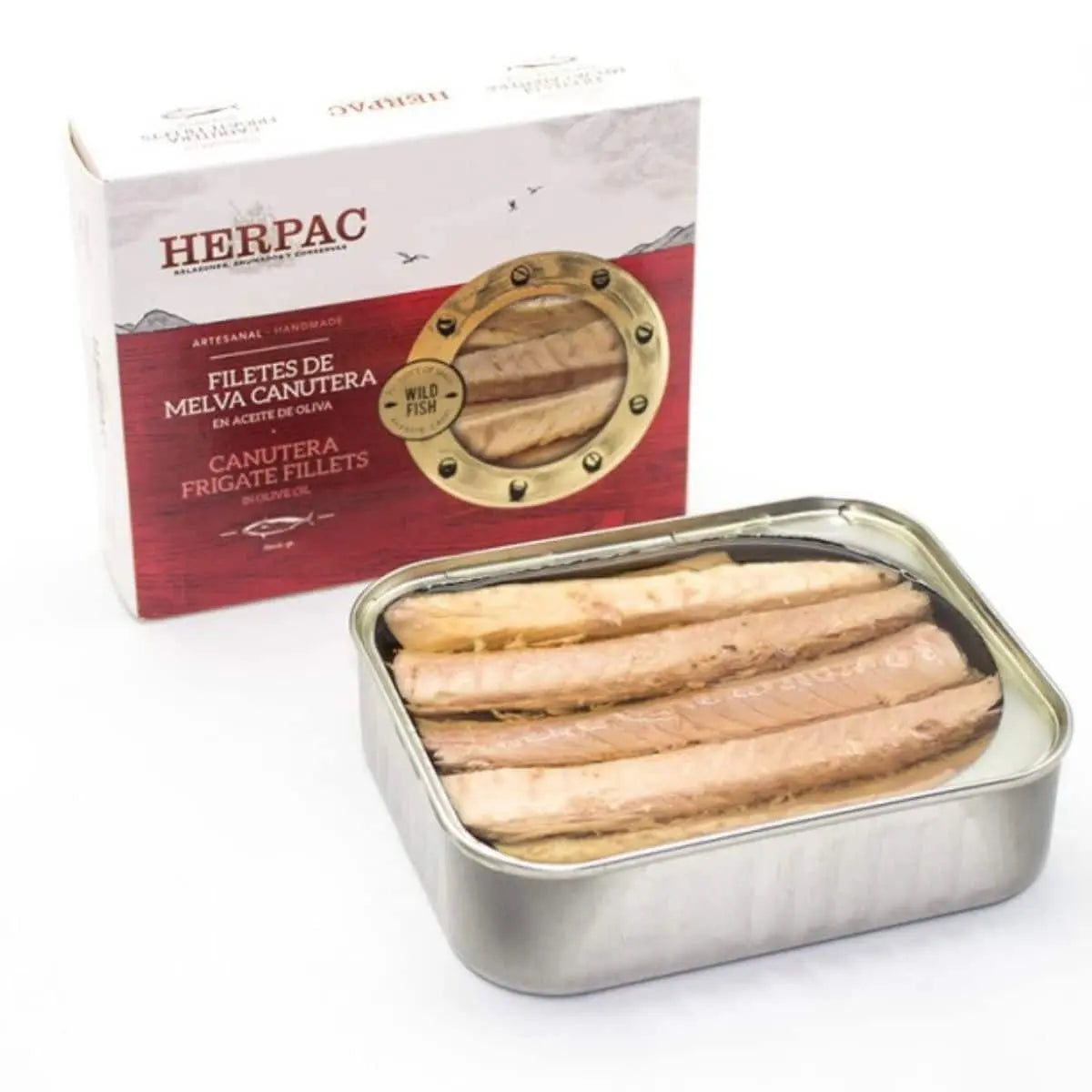 Filetes de Melva Canutera 245 gr Conservas Herpac