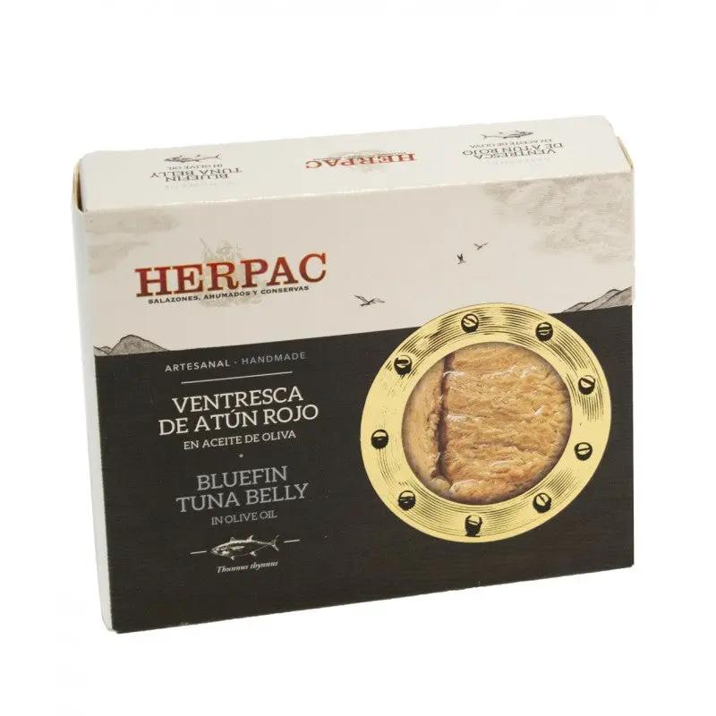 Ventresca de Atún Rojo en Aceite de oliva 245 gr | Herpac Herpac