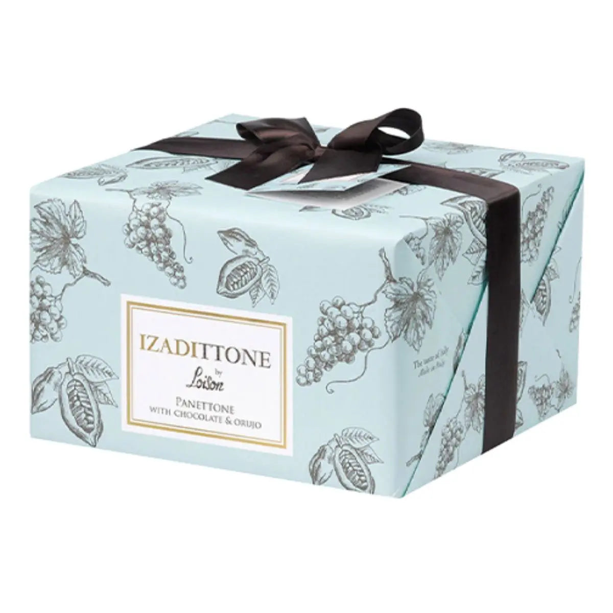 Panettone con chocolate y orujo IZADITTONE La Tienda de las Conservas