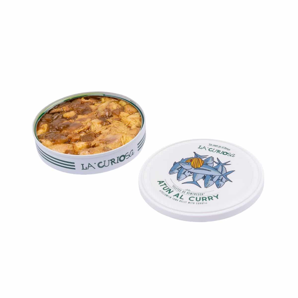 Ventresca de Atún al curry | Conservas La Curiosa La Curiosa