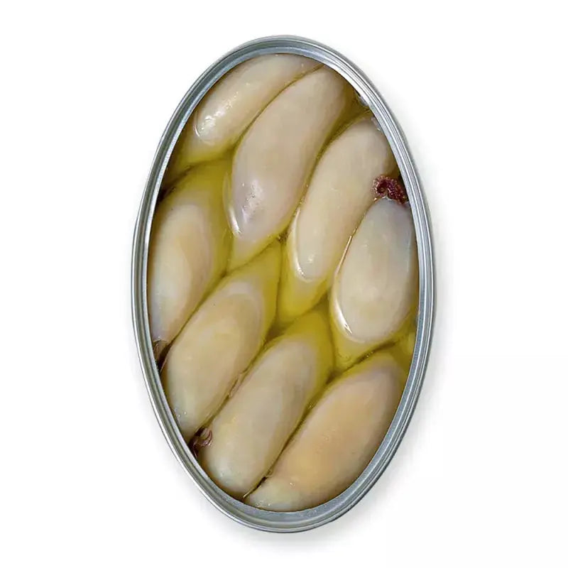 Chipirón en aceite de oliva 6/8 pzas | La Brújula Conservas La Brújula