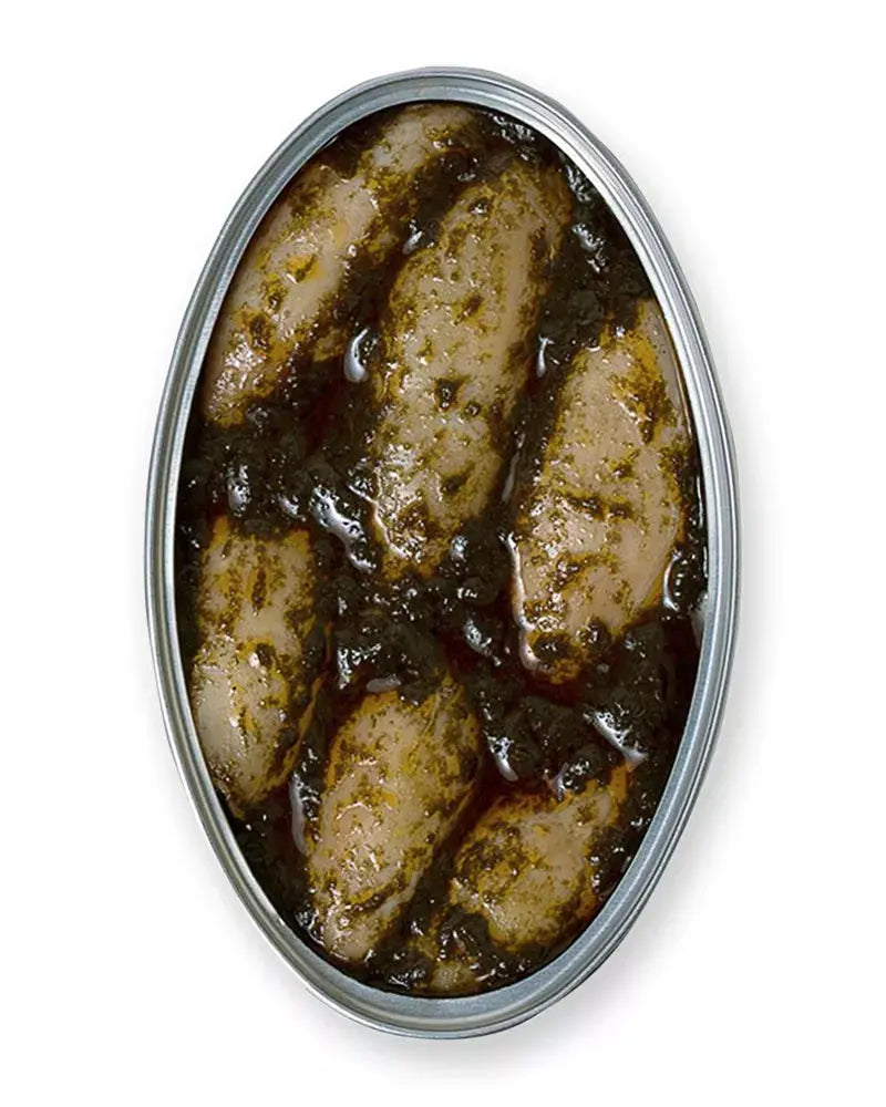 Chipirón en su tinta 6/8 pzas |  Conservas La Brújula Conservas La Brújula