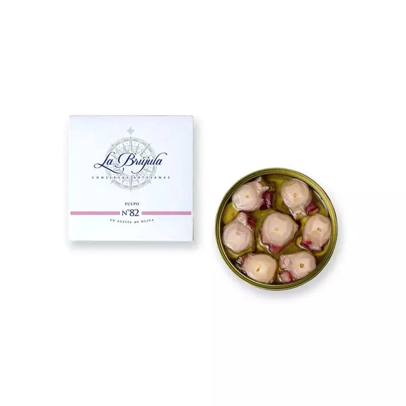 Pulpo en aceite de oliva | Conservas La Brújula Conservas La Brújula