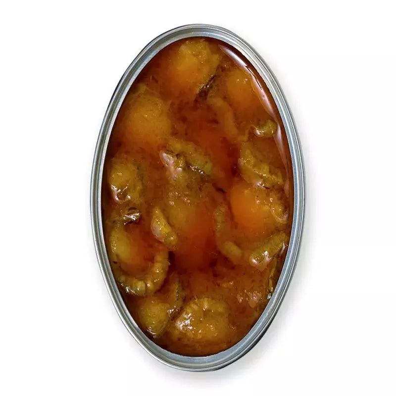 Zamburiñas guisadas | Conservas La Brújula Conservas La Brújula