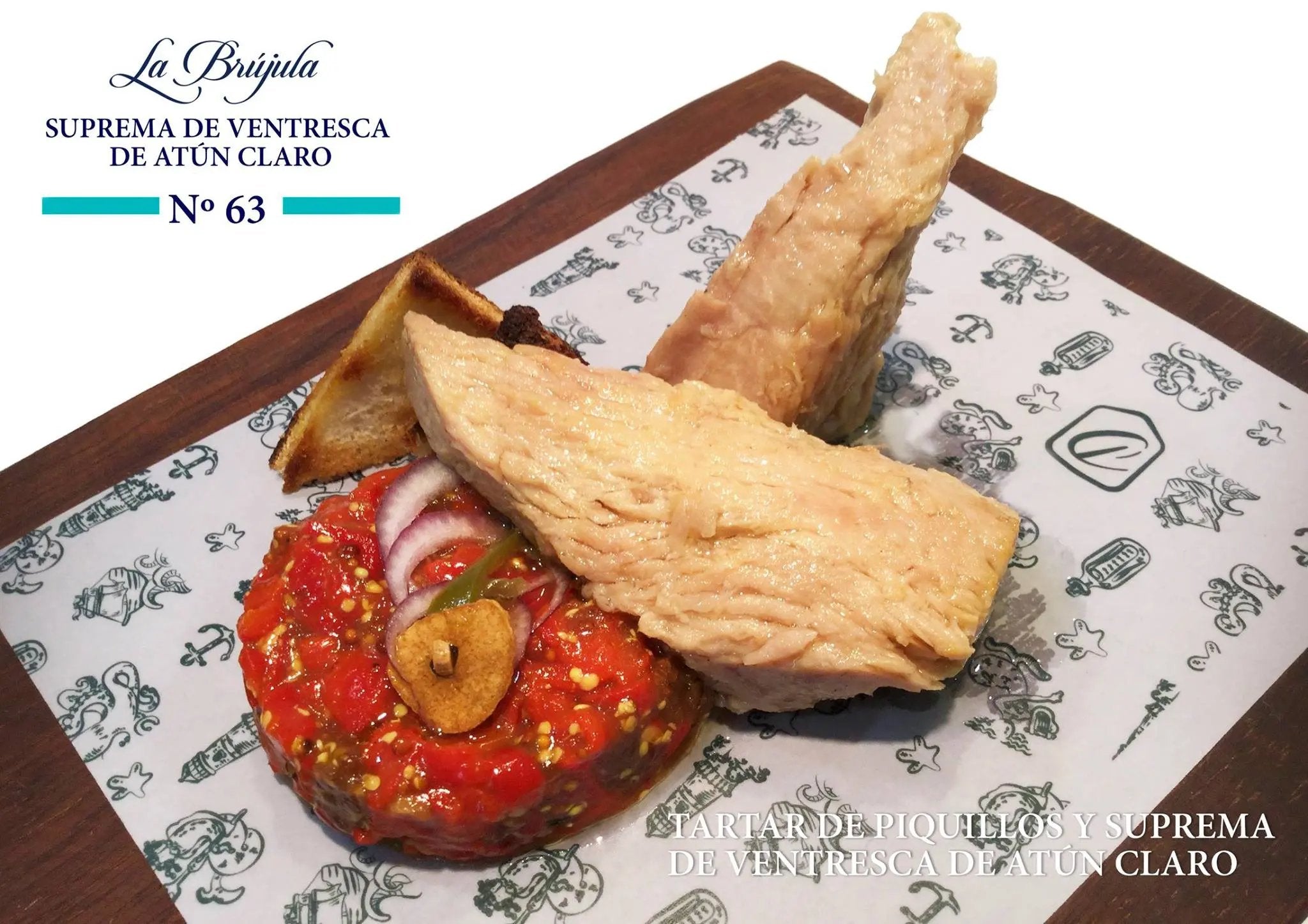 Suprema de ventresca de atún | Conservas La Brújula Conservas La Brújula