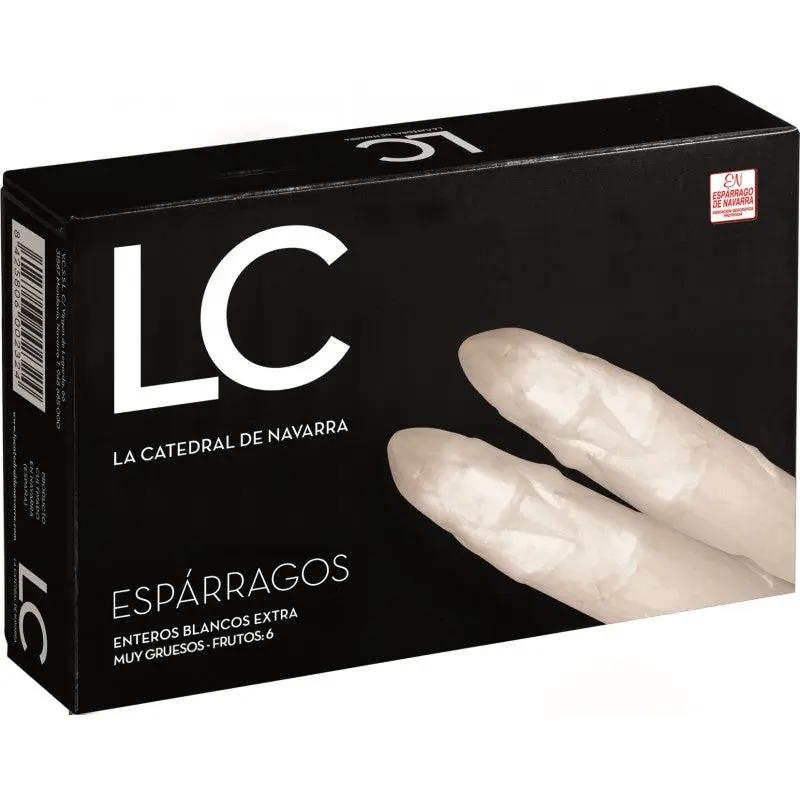 Espárragos enteros muy gruesos 5 frutos 345 gr | La Catedral de Navarra La Catedral de Navarra