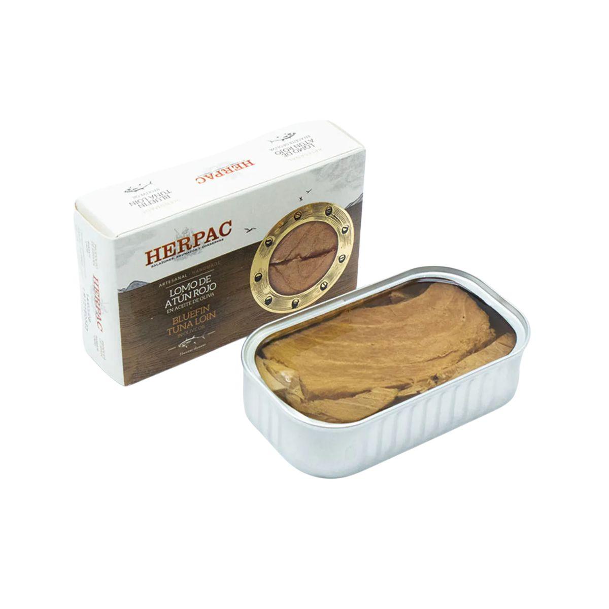lomo de atún rojo Conservas Herpac