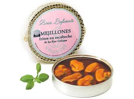 Mejillones en escabeche 10 pzas | Conservas Rosa Lafuente Conservas Rosa Lafuente