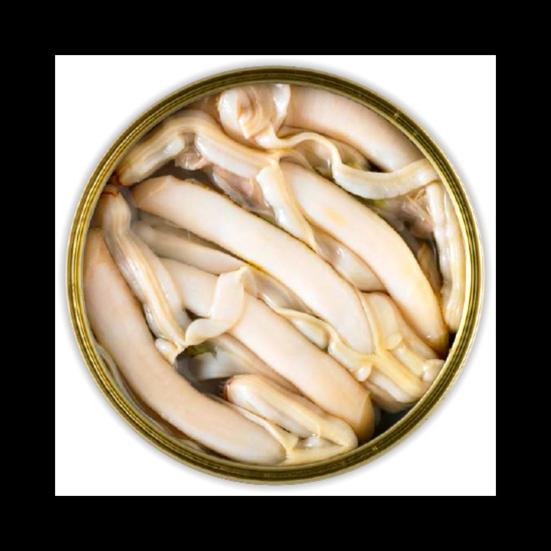 Navajas gallegas perfectamente alineadas y sin arena visibles al comprar navajas al natural rosa lafuente.