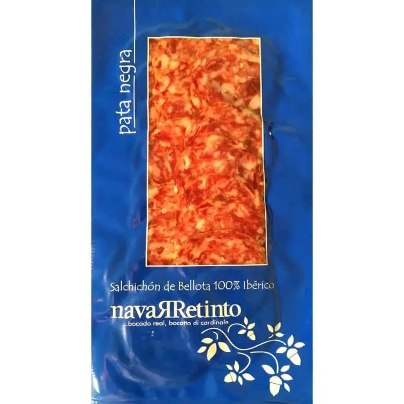 Salchichón Bellota 100% Ibérico "Pata Negra" Loncheado | Navarretinto Navarretinto