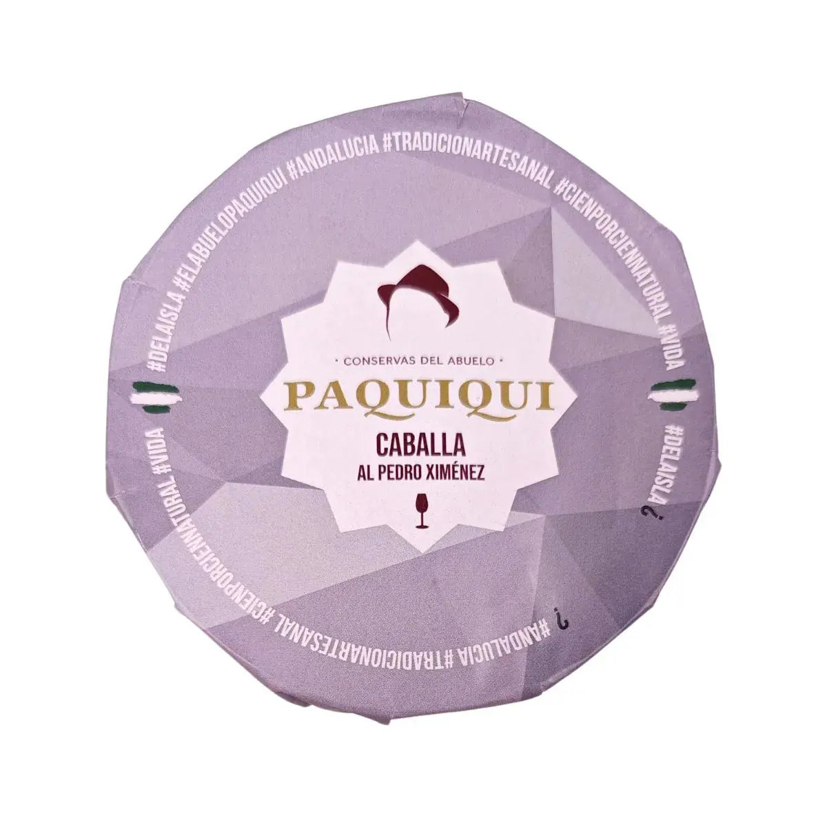 Caballa al Pedro de Ximenez Conservas El Abuelo Paquiqui