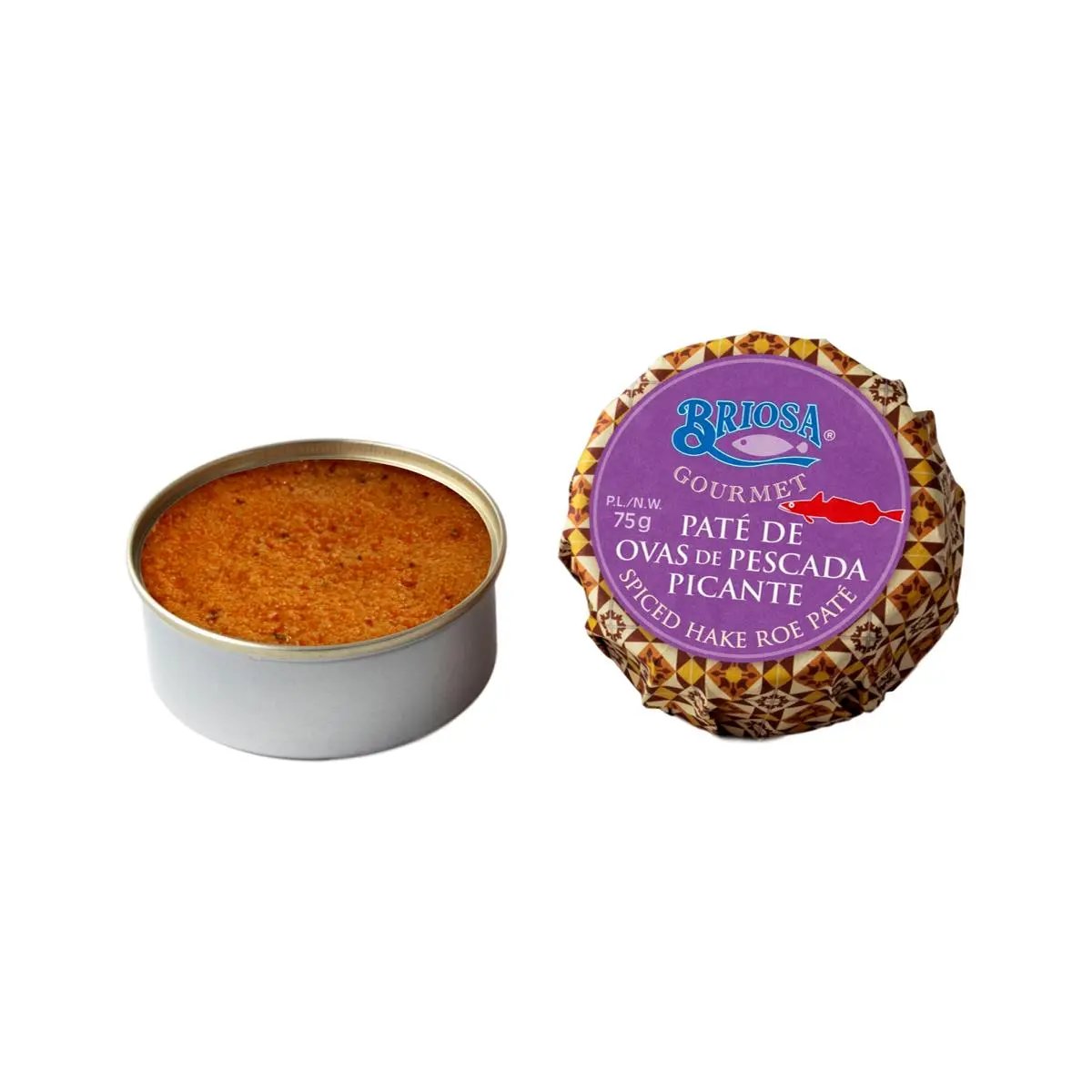 Paté de huevas de merluza picante | Briosa Gourmet Briosa Gourmet