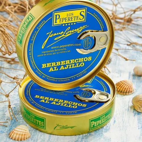 Berberechos al Ajillo | Los Peperetes Conservas Los Peperetes