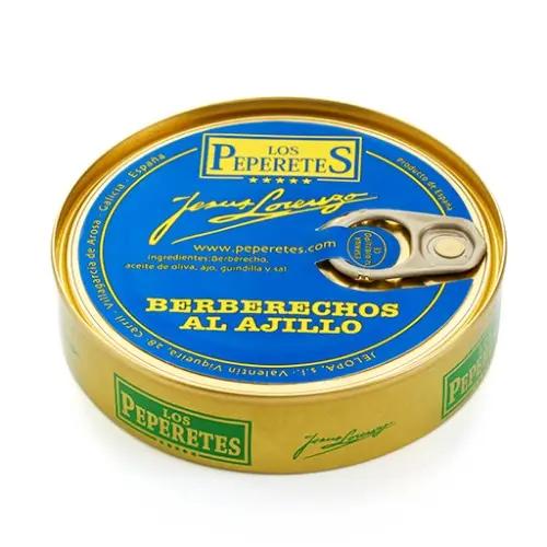Berberechos al Ajillo | Los Peperetes Conservas Los Peperetes