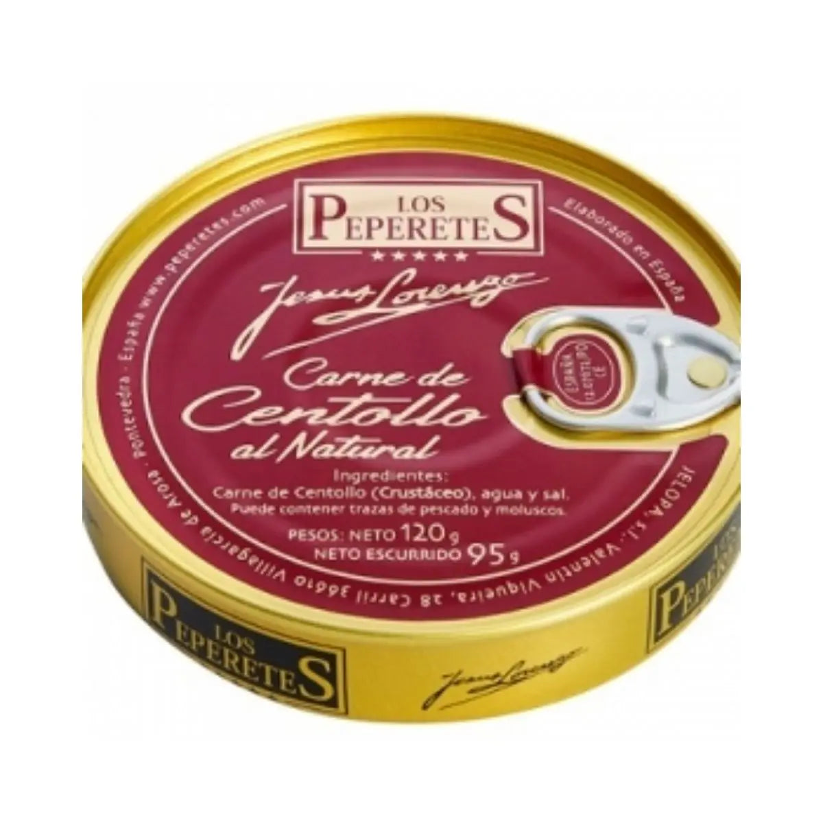 Carne de centollo al natural | Conservas Los Peperetes Conservas Los Peperetes
