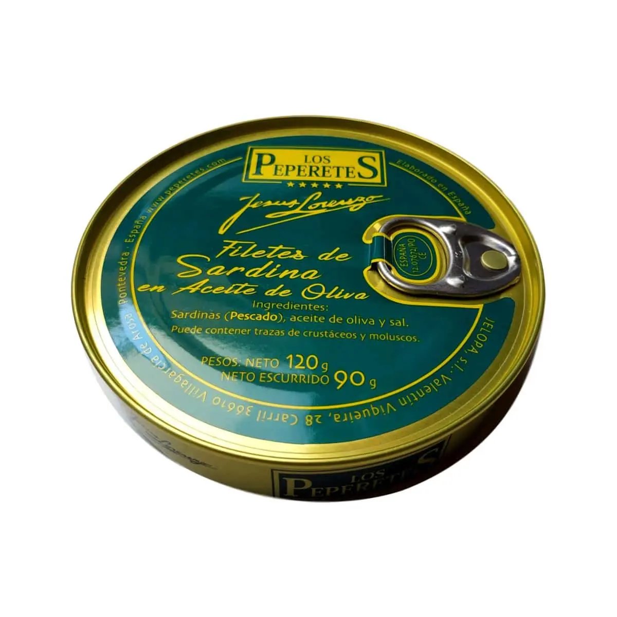 Filetes de sardina en aceite de oliva | Conservas Los Peperetes Conservas Los Peperetes