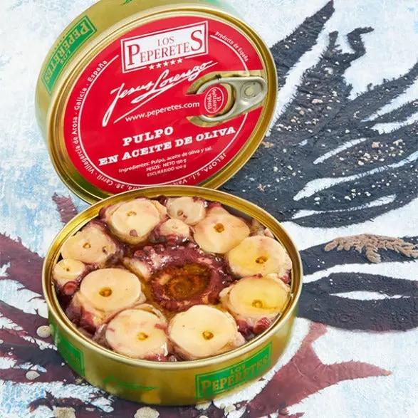 Pulpo en aceite de oliva | Los Peperetes Conservas Los Peperetes