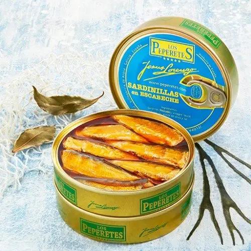 Sardinas en escabeche | Los Peperetes Conservas Los Peperetes