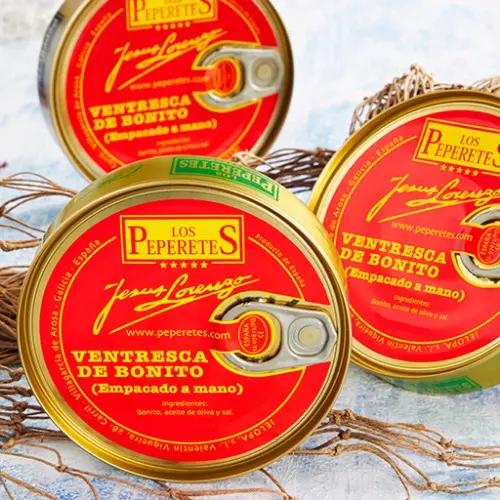 Ventresca de bonito | Los Peperetes Conservas Los Peperetes