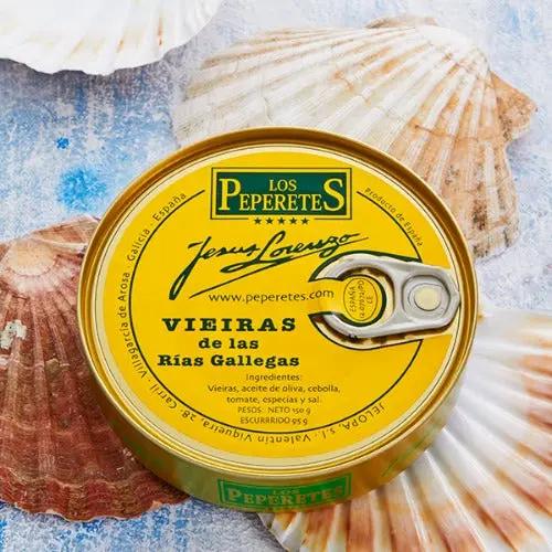 Vieira de las Rías Gallegas | Los Peperetes Conservas Los Peperetes