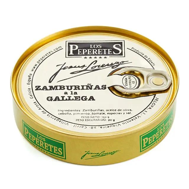 Zamburiñas a la gallega | Los Peperetes Conservas Los Peperetes