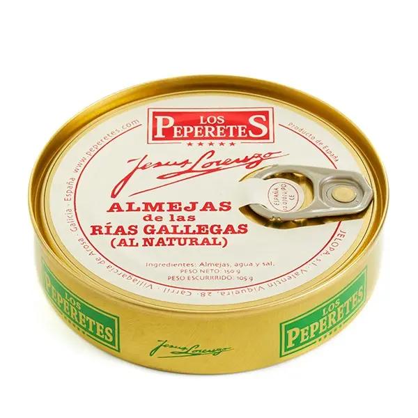 Almejas al Natural 20/24 pzas | Conservas Los Peperetes Conservas Los Peperetes