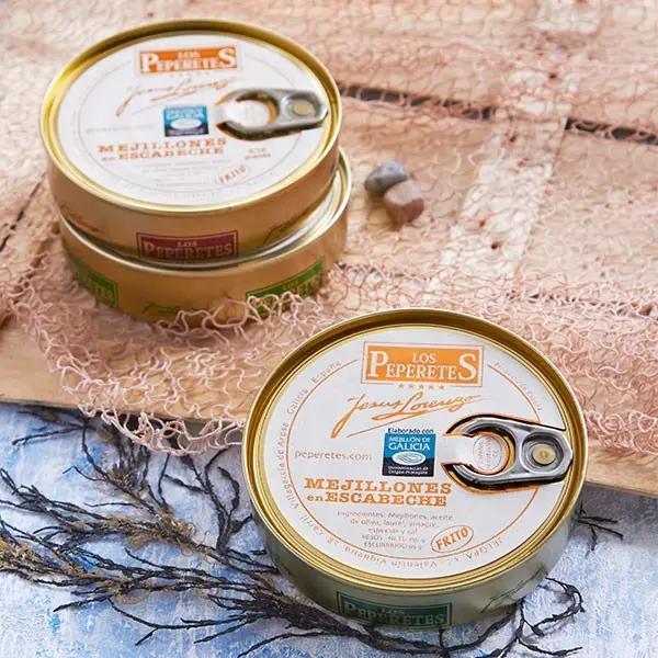 Mejillones en escabeche 12-14 pzas | Los Peperetes Conservas Los Peperetes