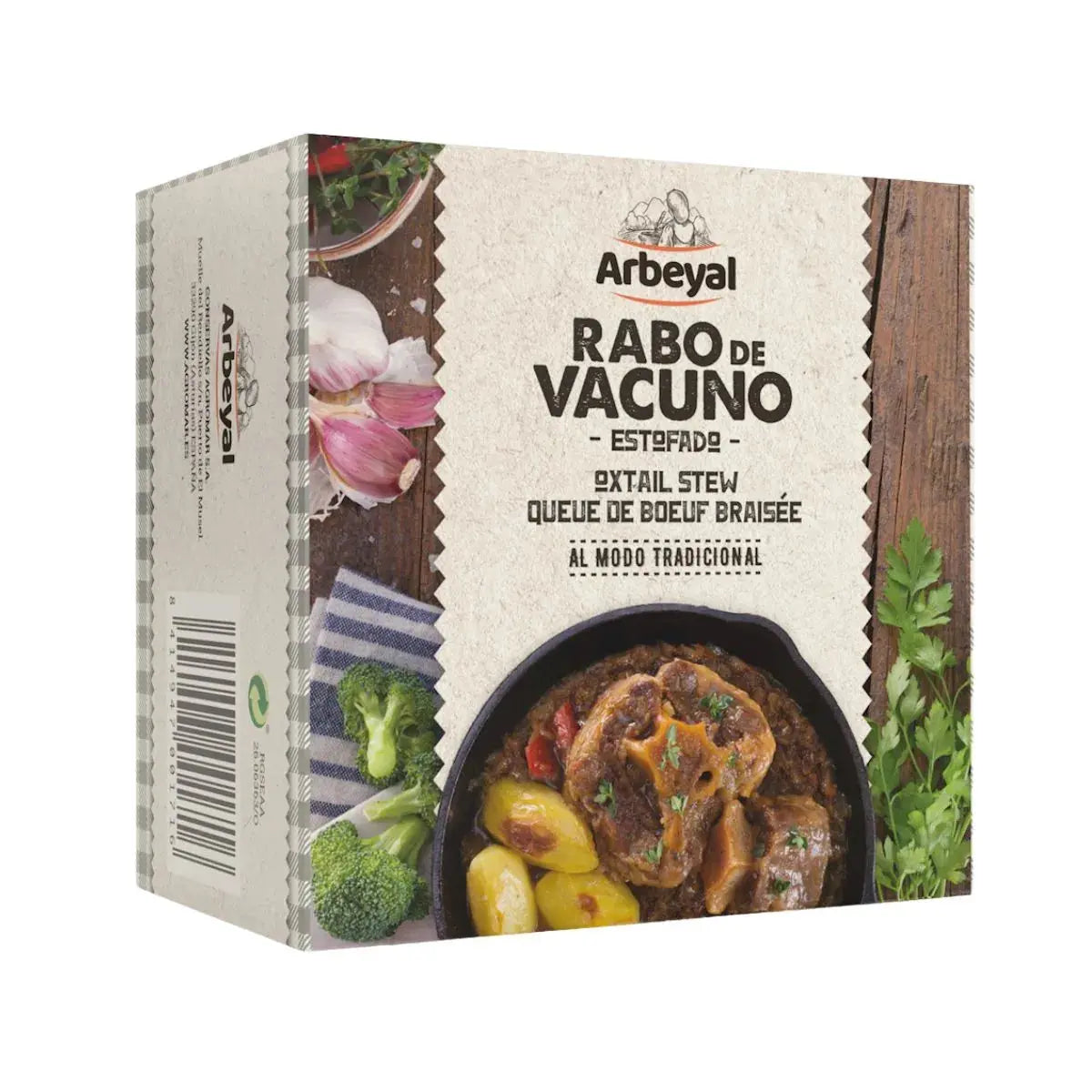 Comprar Rabo de Vacuno estofado Arbeyal