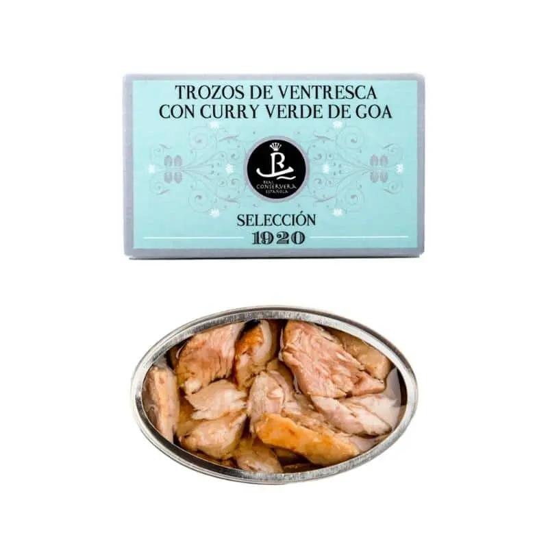 Trozos de Ventresca de Atún con Curry | Real Conservera Española 1920 Real Conservera Española
