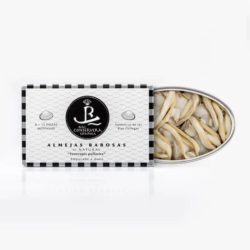 Almejas al natural 8/12 pzas - Real Conservera Española Real Conservera Española