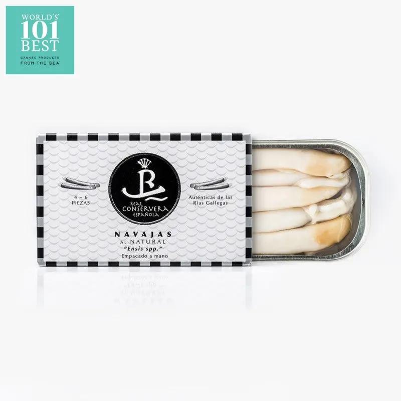 Navajas al natural 4/6 piezas - Real Conservera Española Real Conservera Española