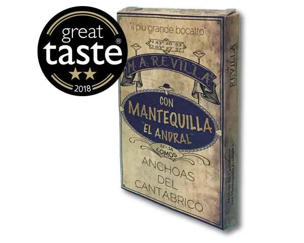 Anchoas de Santoña  en Mantequilla Ecológica | Conservas Revilla La Tienda de las Conservas