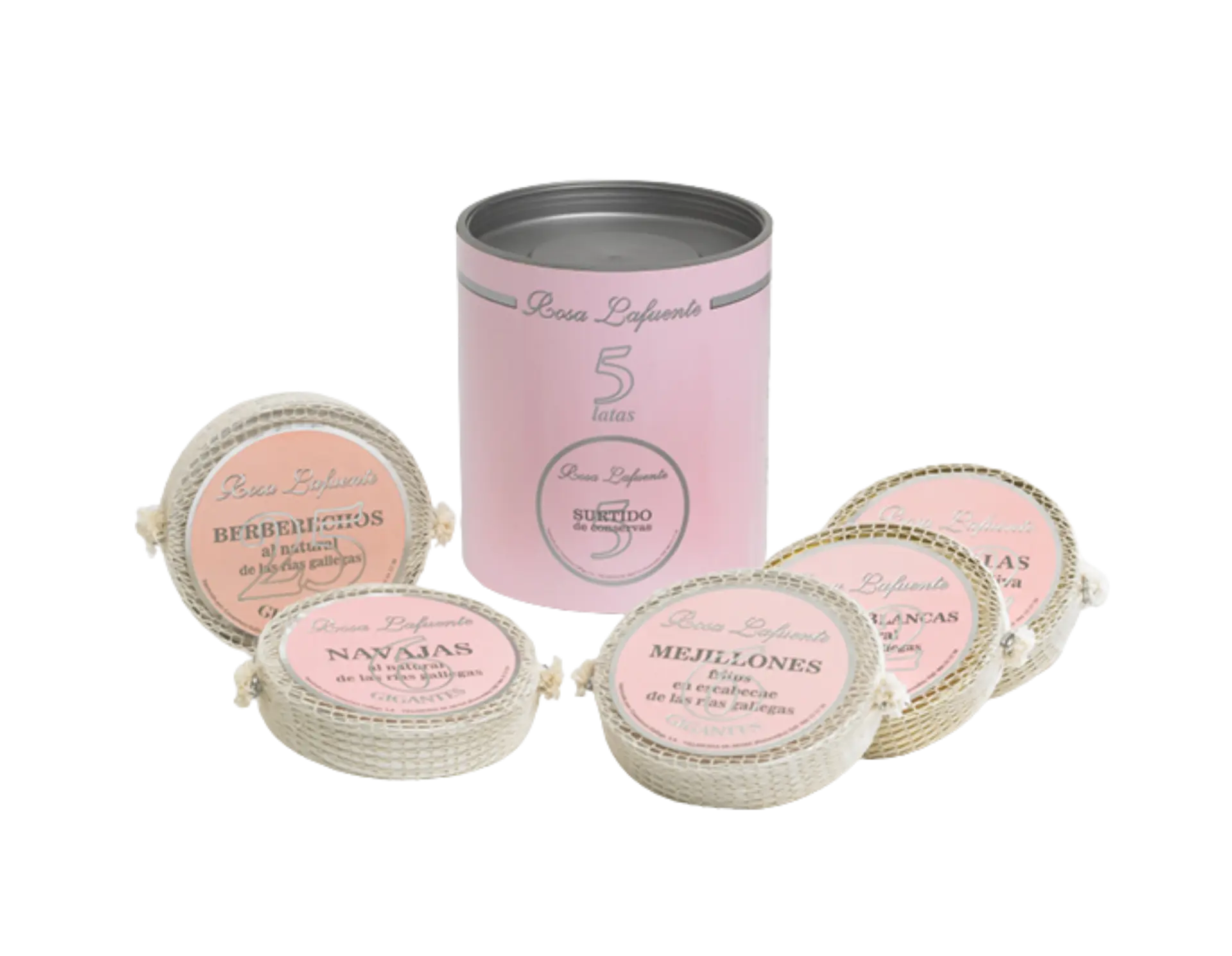 Regalo 5 latas Nº 1 - Conservas Rosa Lafuente Conservas Rosa Lafuente