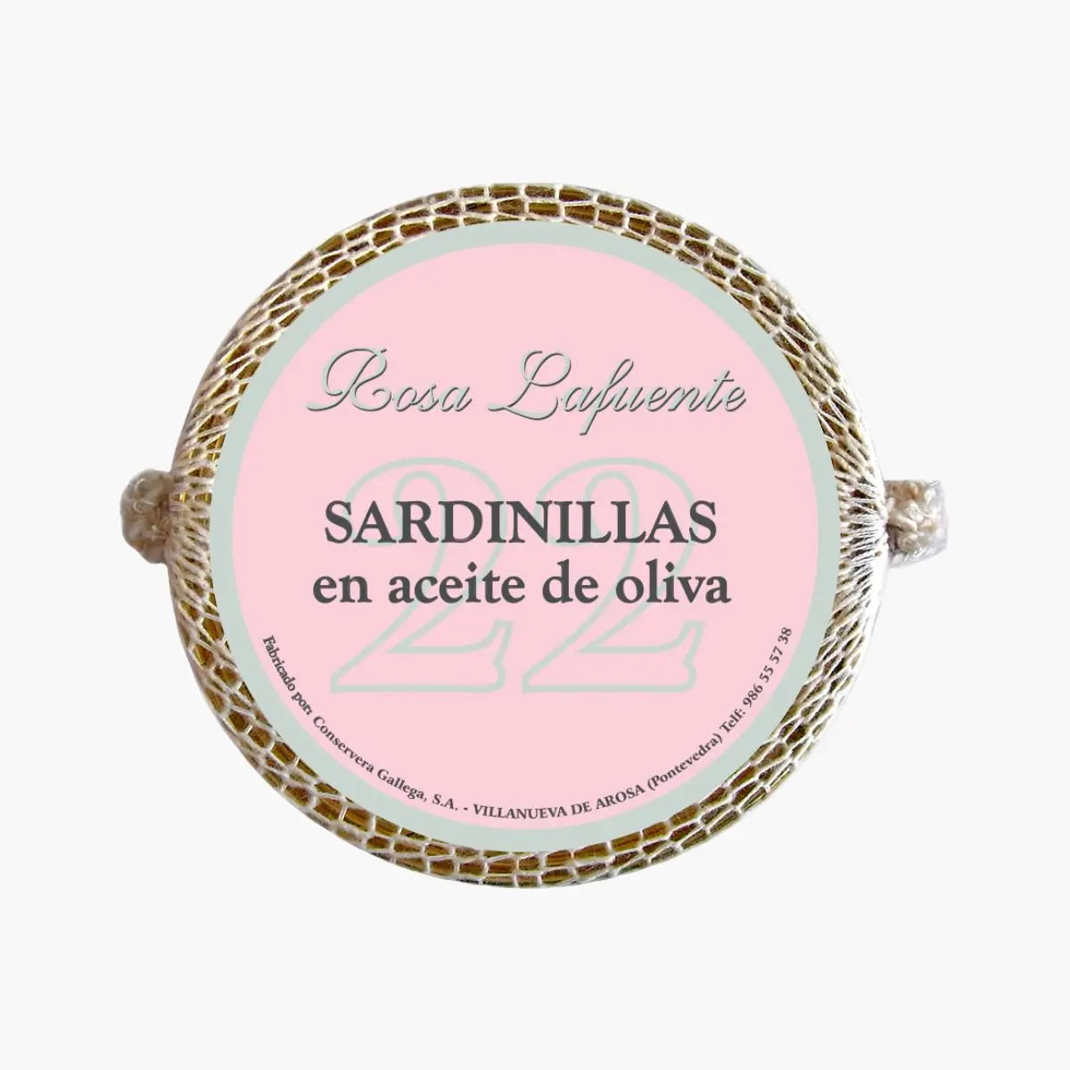 Sardinillas 22 pzas Conservas Rosa Lafuente